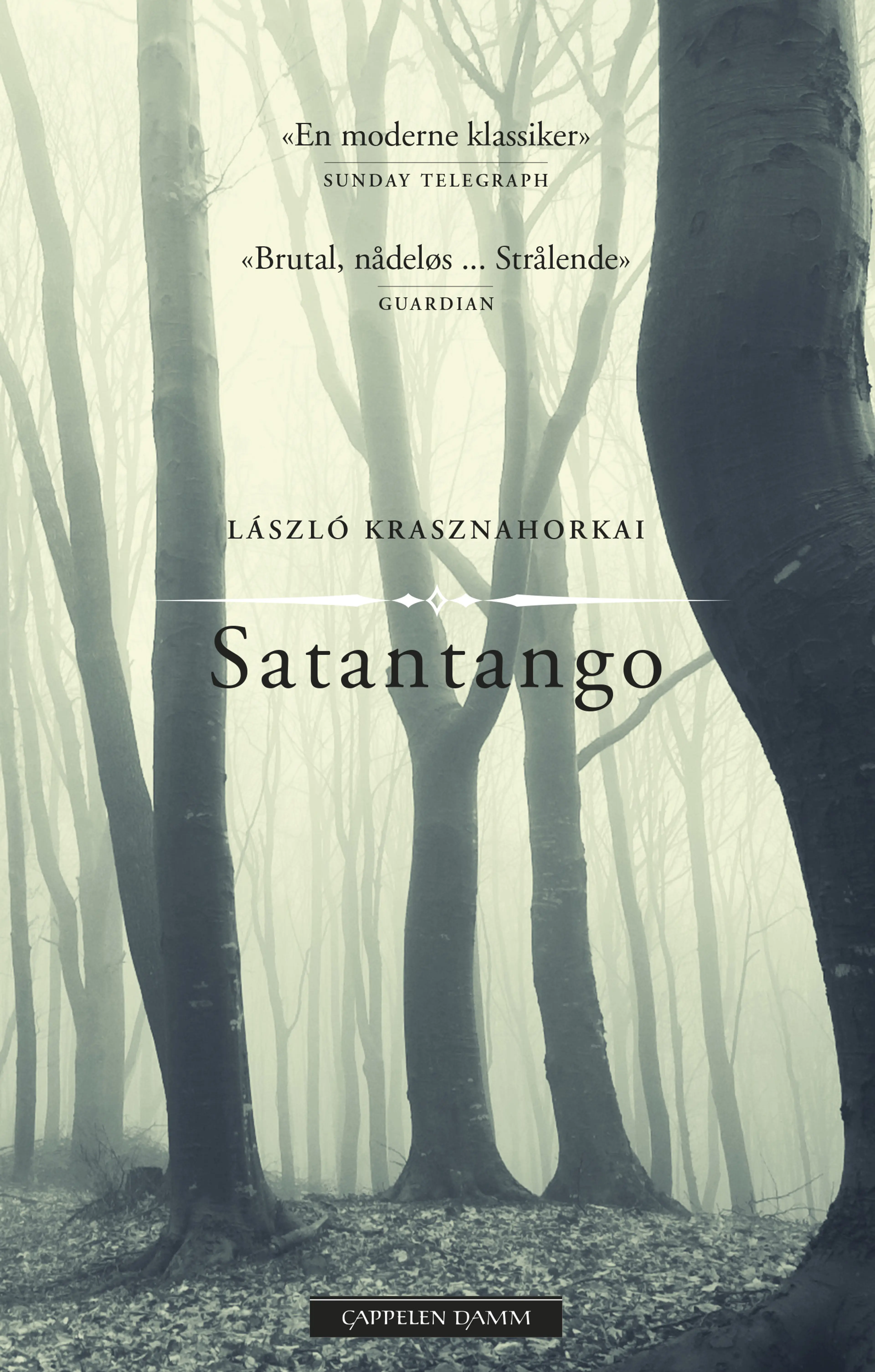 Omslag Satantango av László Krasznahorkai (Innbundet)