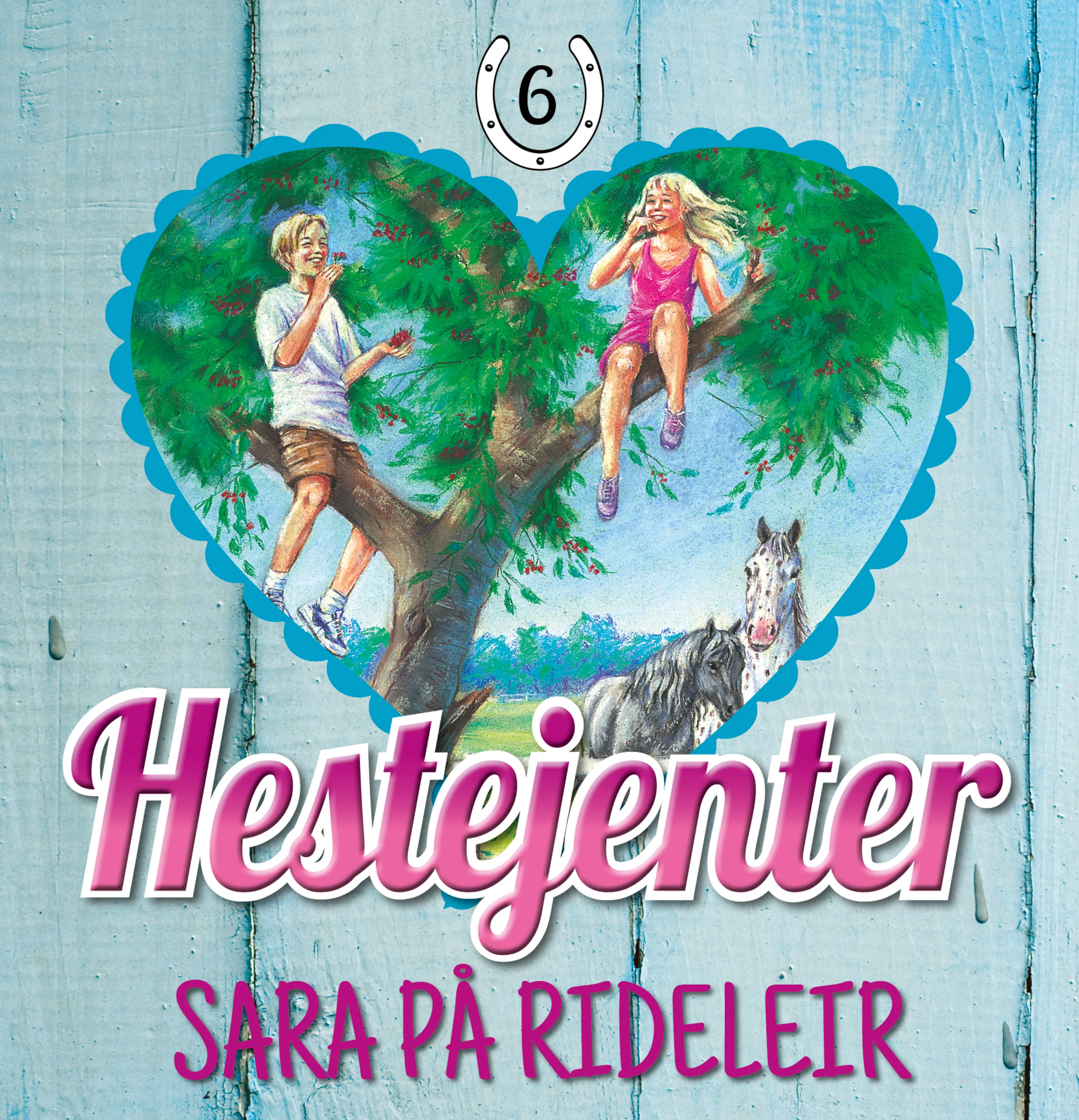 Omslag Sara på rideleir av Pia Hagmar (Lydbok)