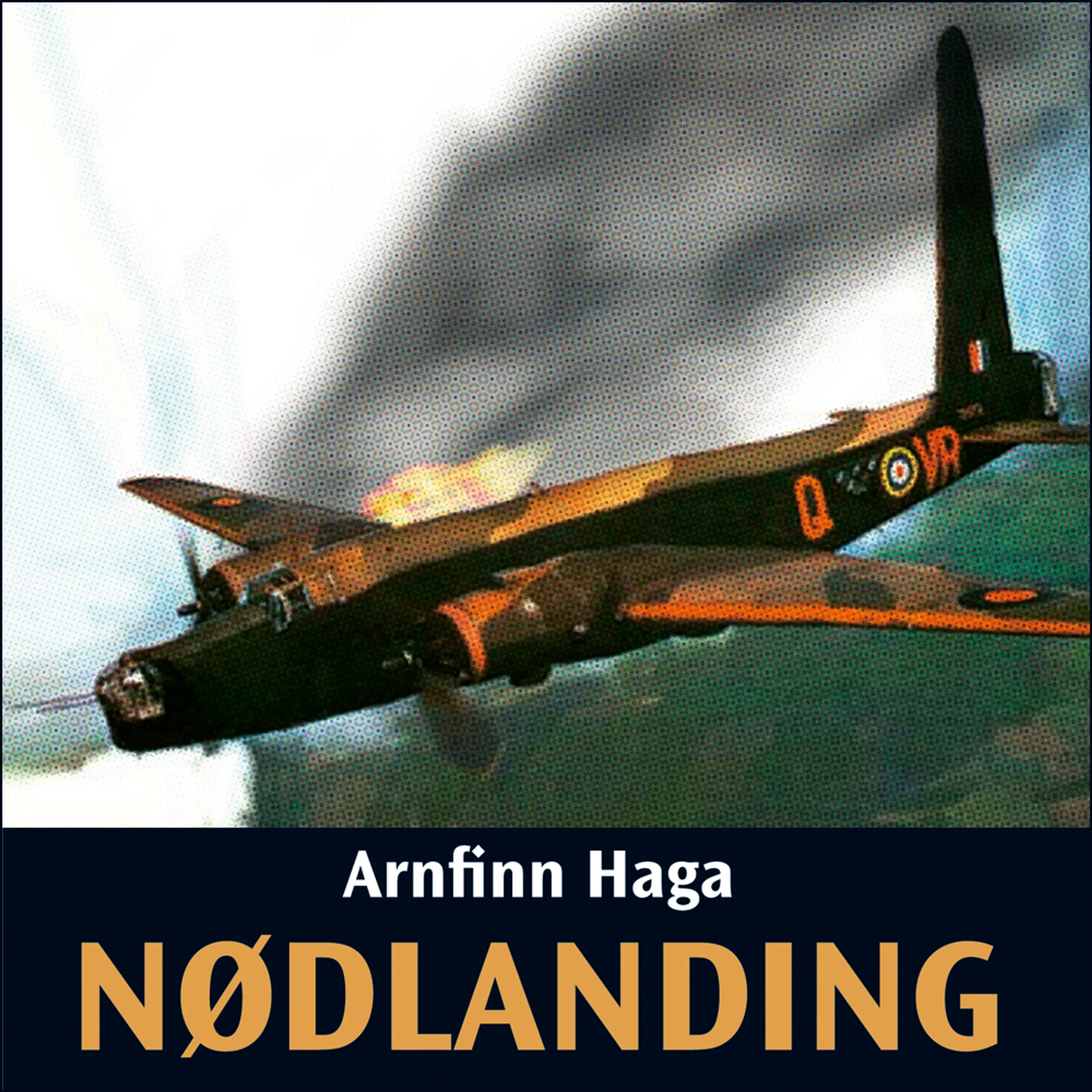 Omslag Nødlanding av Arnfinn Haga (Lydbok)