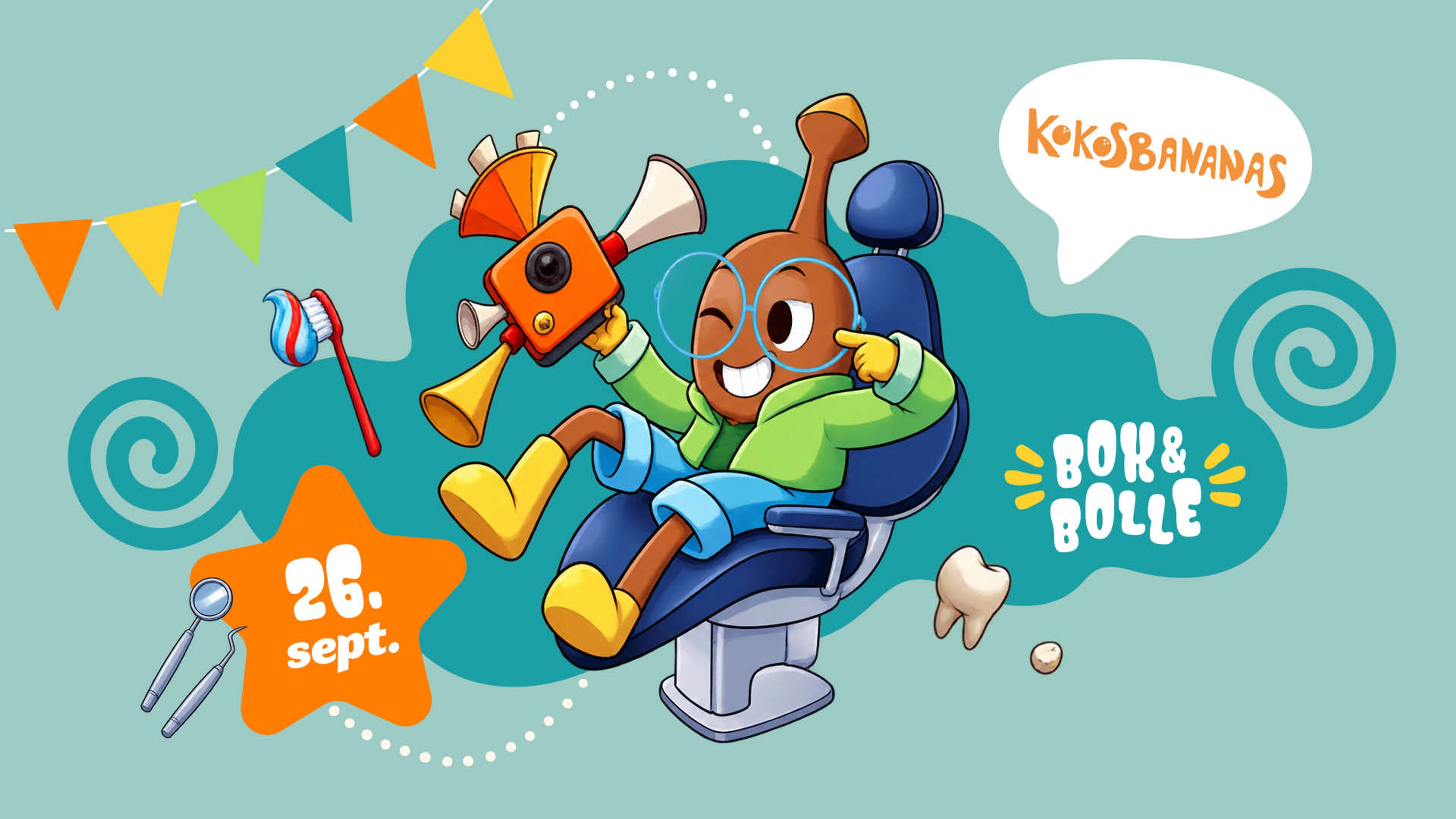 Bok & Bolle: Kokosbananas
