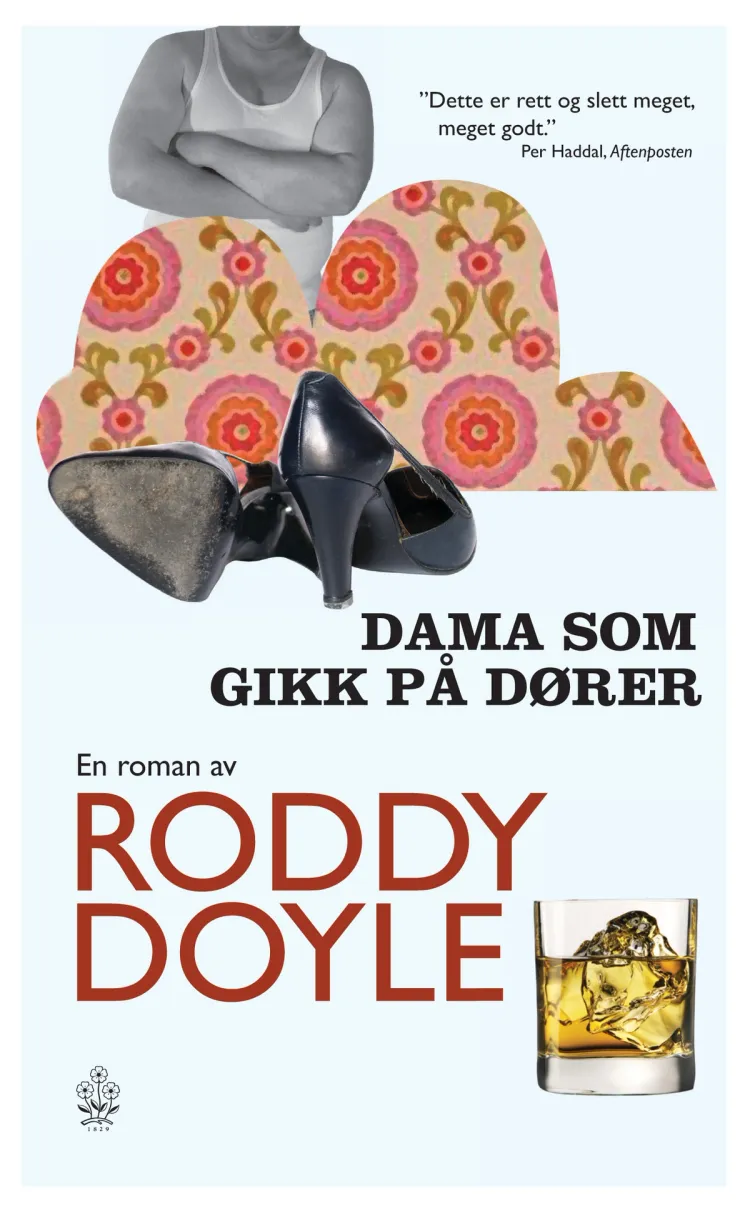 Omslag Dama som gikk på dører av Roddy Doyle (Heftet)