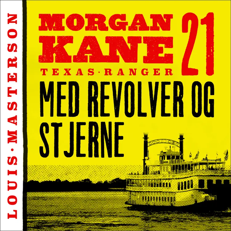 Omslag Med revolver og stjerne av Louis Masterson (Lydbok)