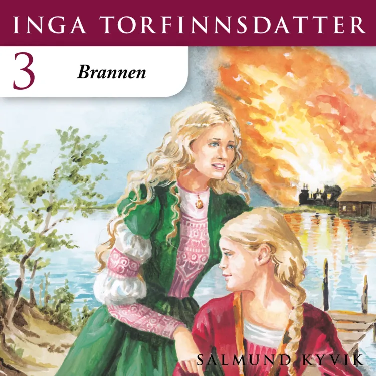 Omslag Brannen av Salmund Kyvik (Nedlastbar lydbok)
