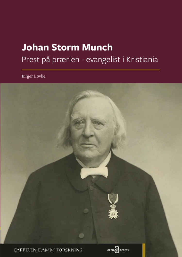 Omslag Johan Storm Munch av Birger Løvlie (Heftet)
