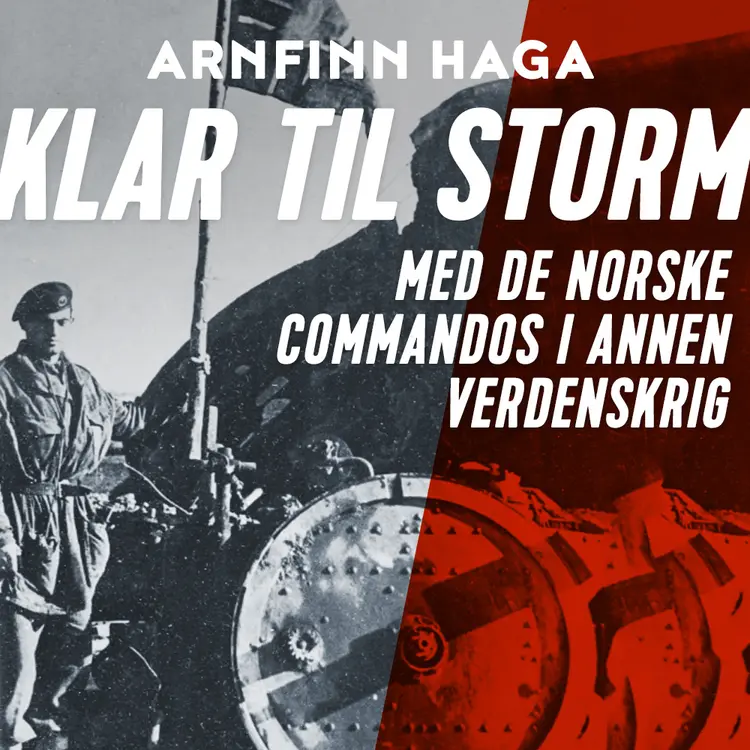 Omslag Klar til storm av Arnfinn Haga (Lydbok)