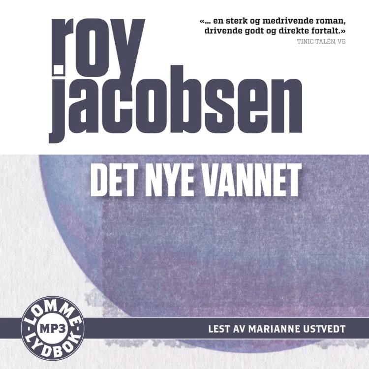 Omslag Det nye vannet av Roy Jacobsen (CD)