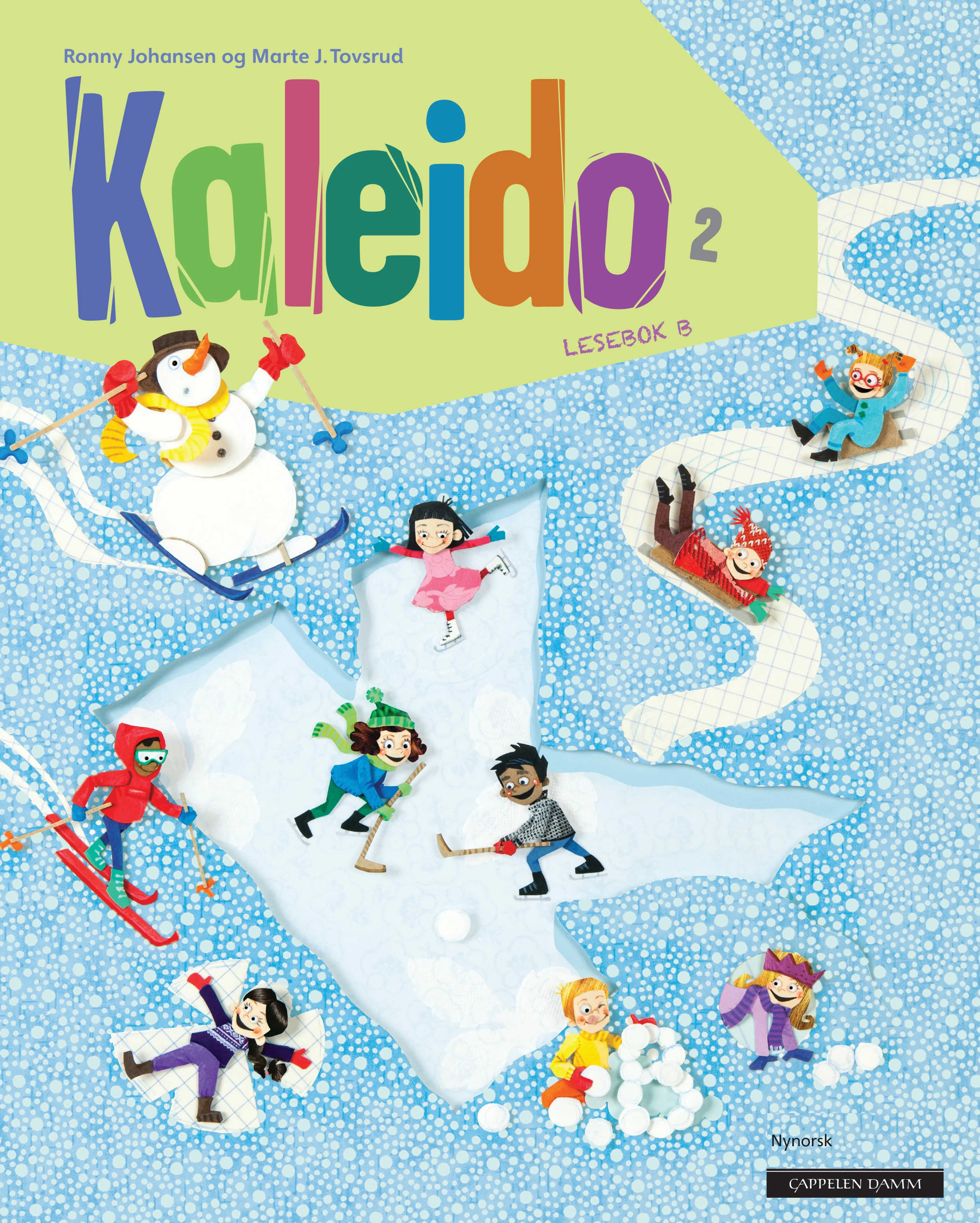 Omslag Kaleido 2 Lesebok B av Ronny Johansen og Marte Jørgensen Tovsrud (Innbundet)