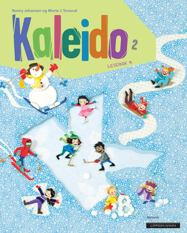 Omslag Kaleido 2 Lesebok B av Ronny Johansen og Marte Jørgensen Tovsrud (Innbundet)