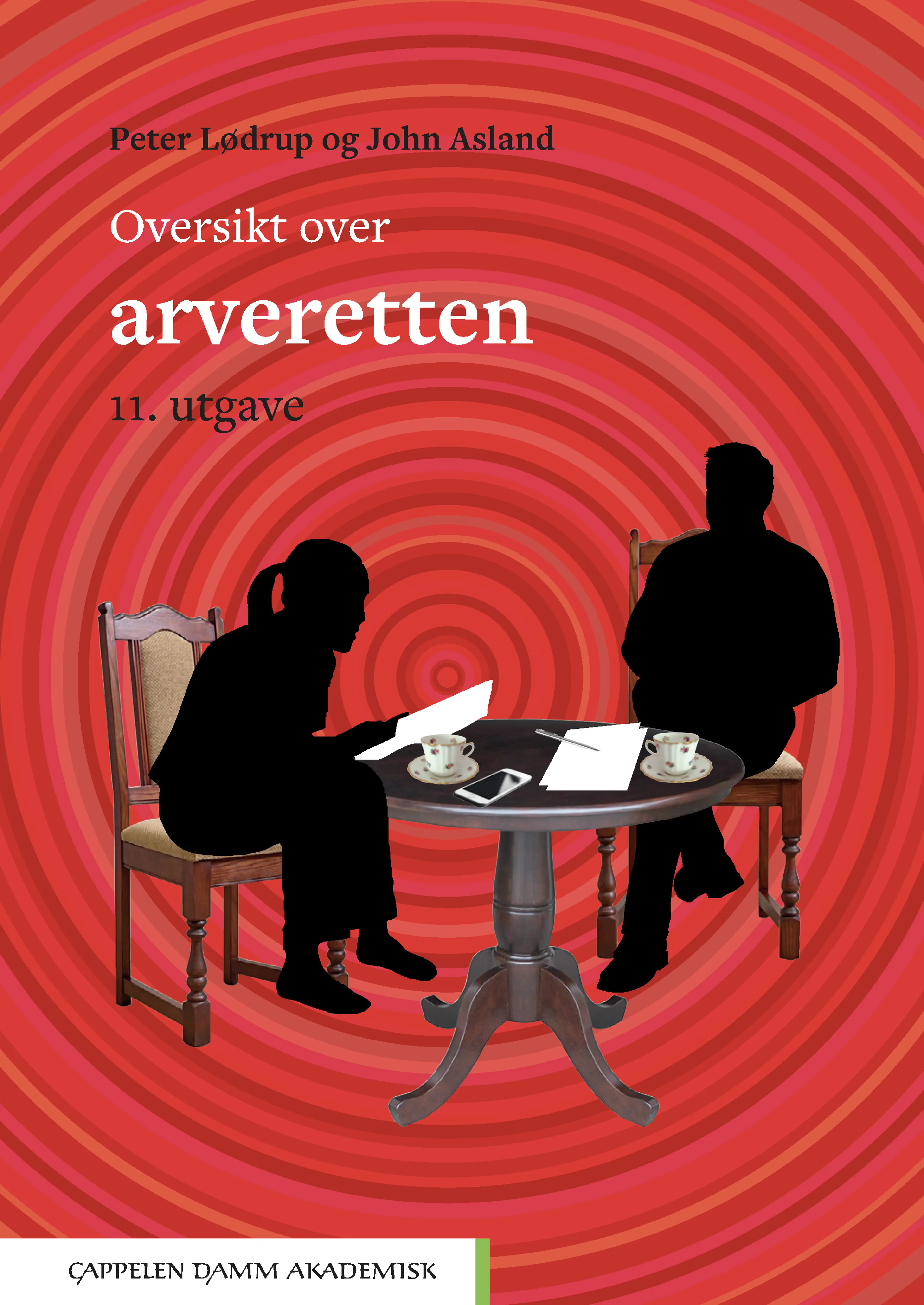 Omslag Oversikt over arveretten av Peter Lødrup og John Asland (Heftet)