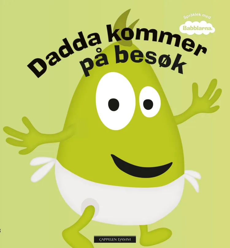 Omslag Babblarna - Dadda kommer på besøk av Anneli Tisell (Ebok)