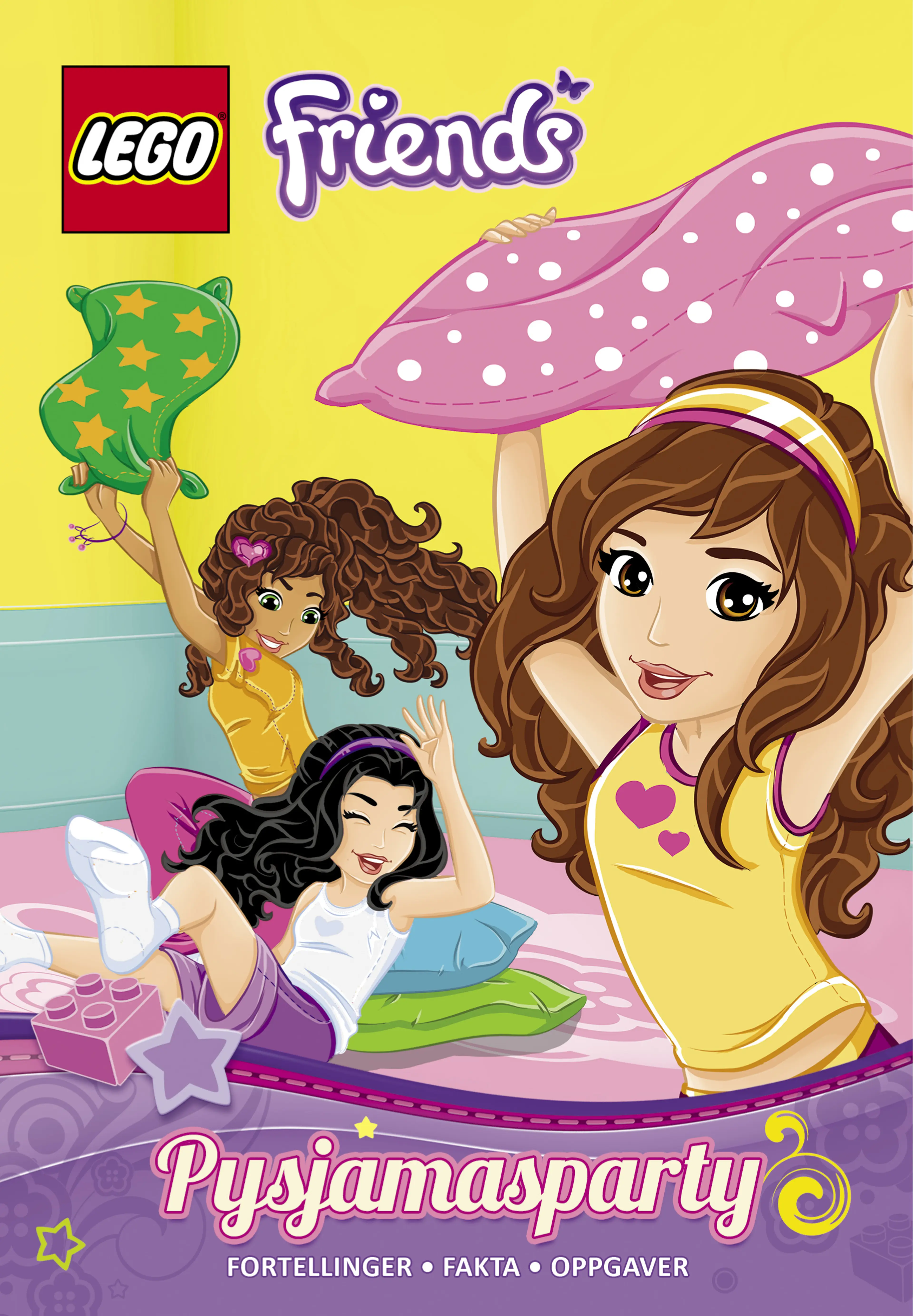 Omslag LEGO® Friends - Pysjamasparty (Innbundet)