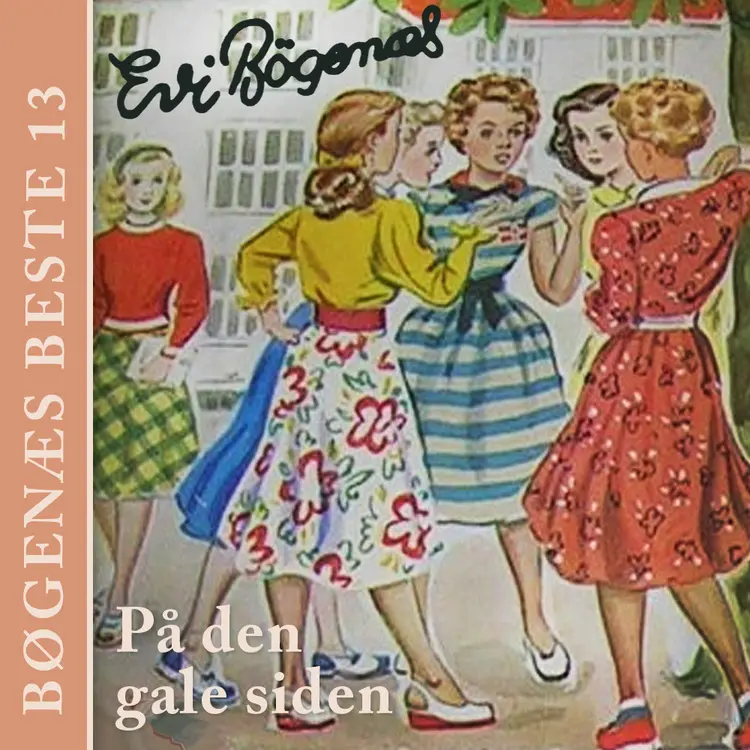 Omslag På den gale siden av Evi Bøgenæs (Lydbok)