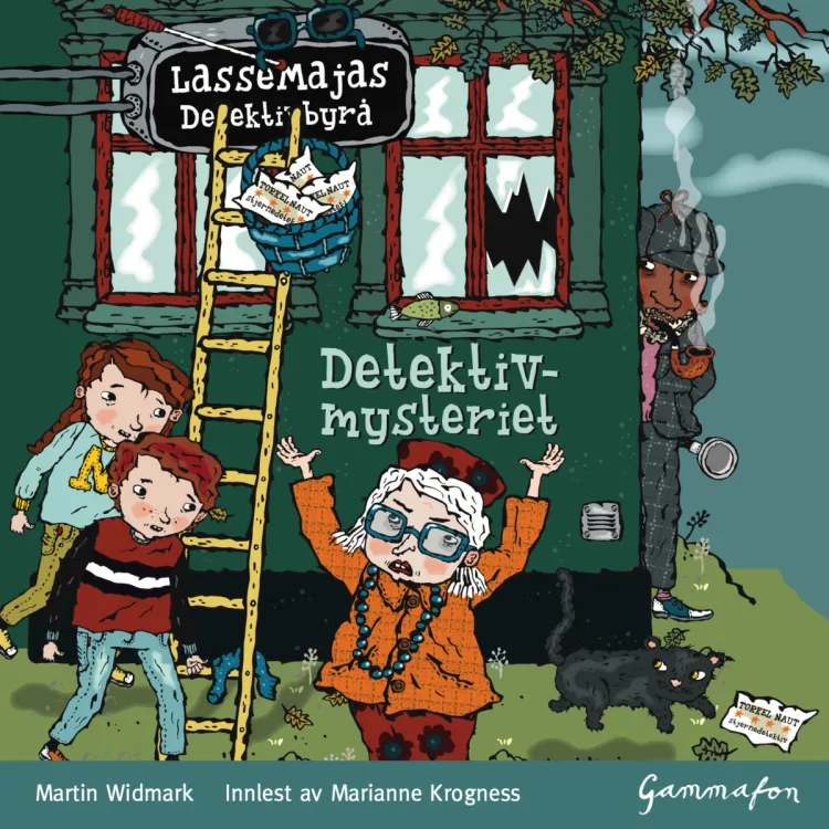 Omslag LasseMaja - Detektivmysteriet av Martin Widmark (Lydbok)