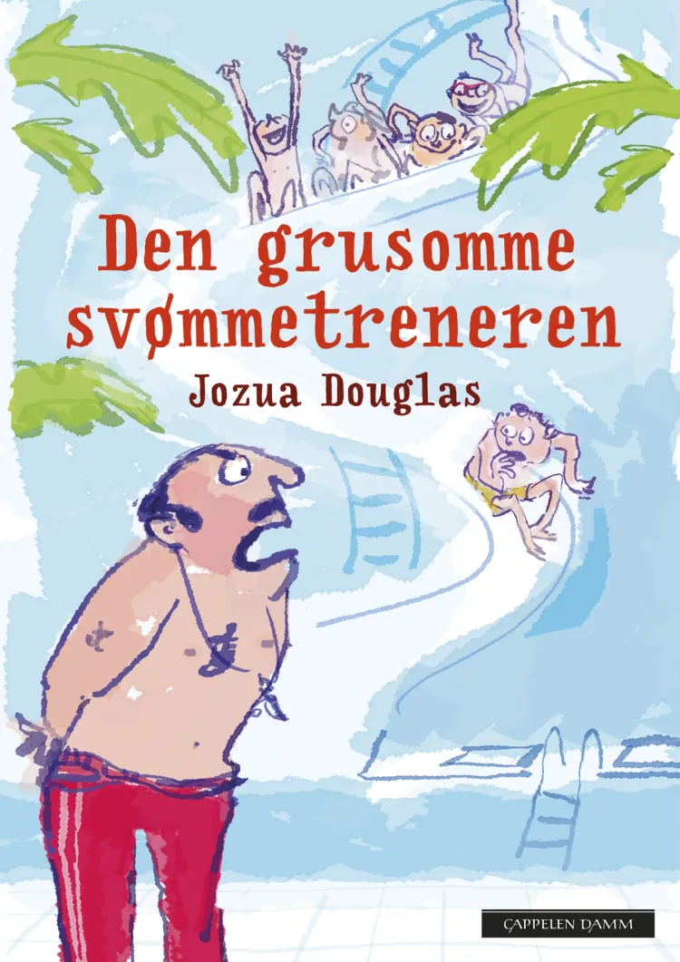 Omslag Den grusomme svømmetreneren av Jozua Douglas (Innbundet)