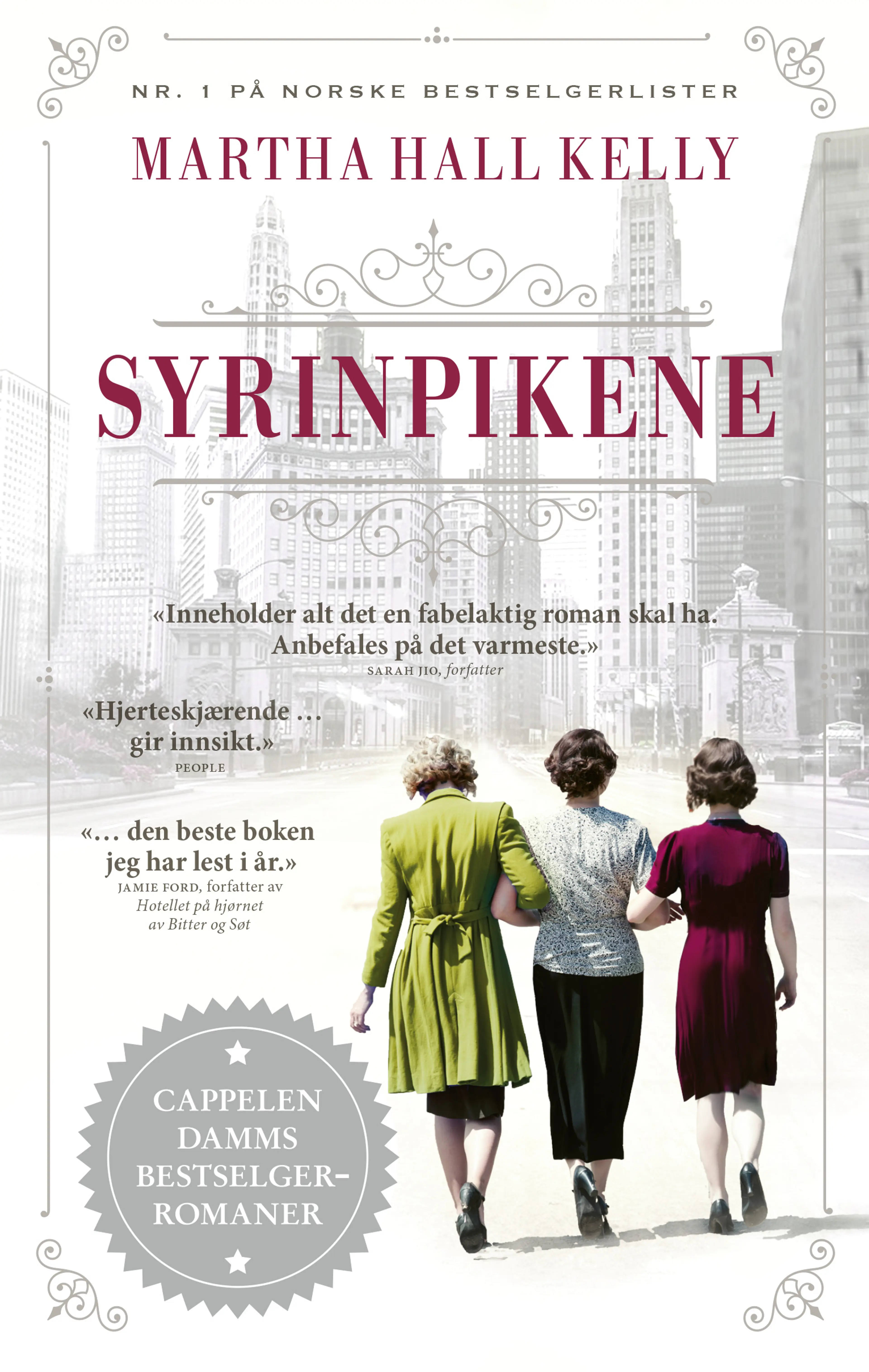 Omslag Syrinpikene av Martha Hall Kelly (Heftet)