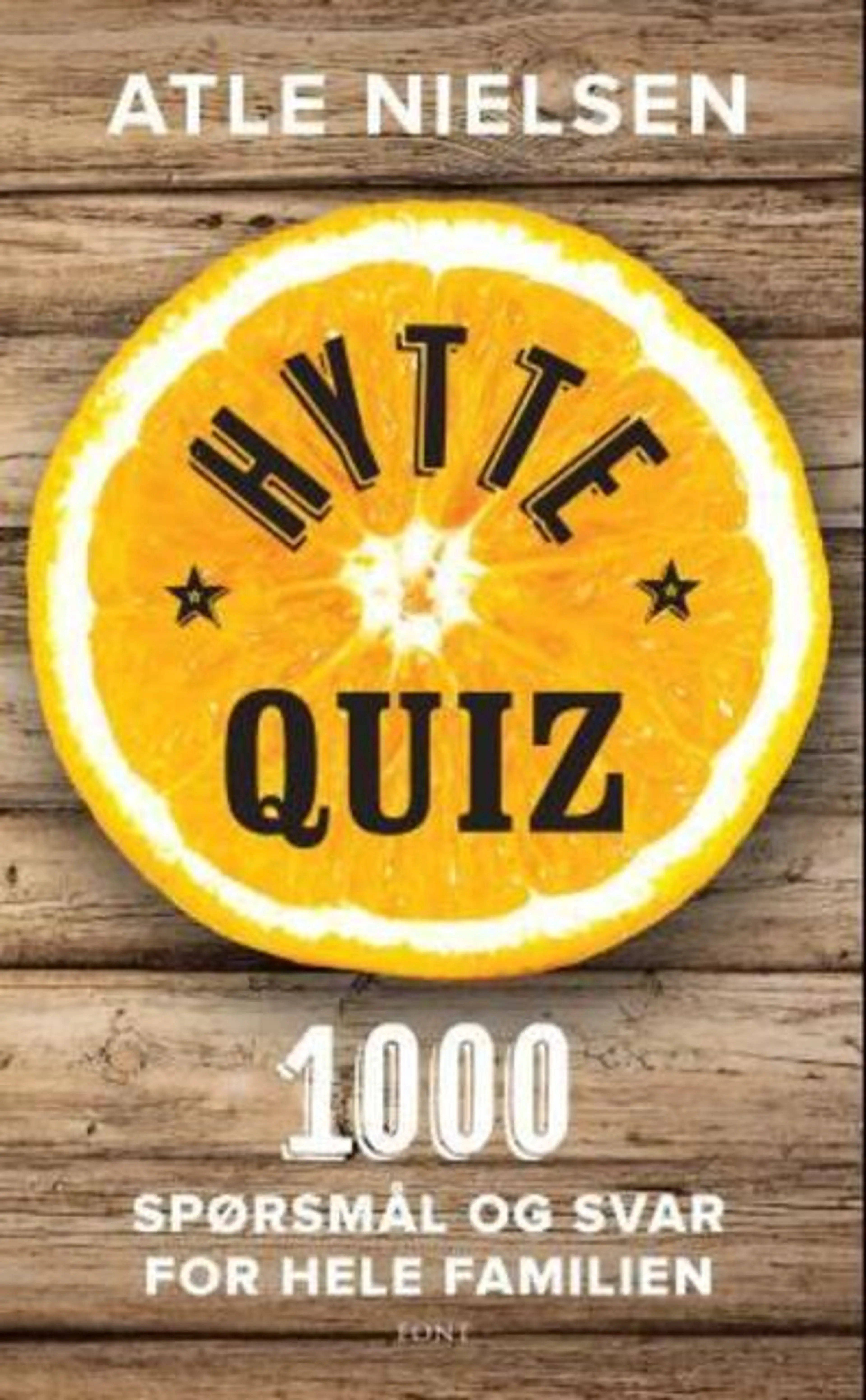Omslag Hyttequiz av Atle Nielsen (Heftet)