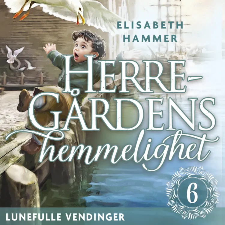 Omslag Lunefulle vendinger av Elisabeth Hammer (Lydbok)