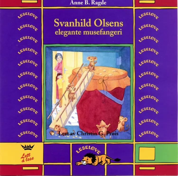 Omslag Svanhild Olsens elegante musefangeri av Anne Birkefeldt Ragde (Lydbok)