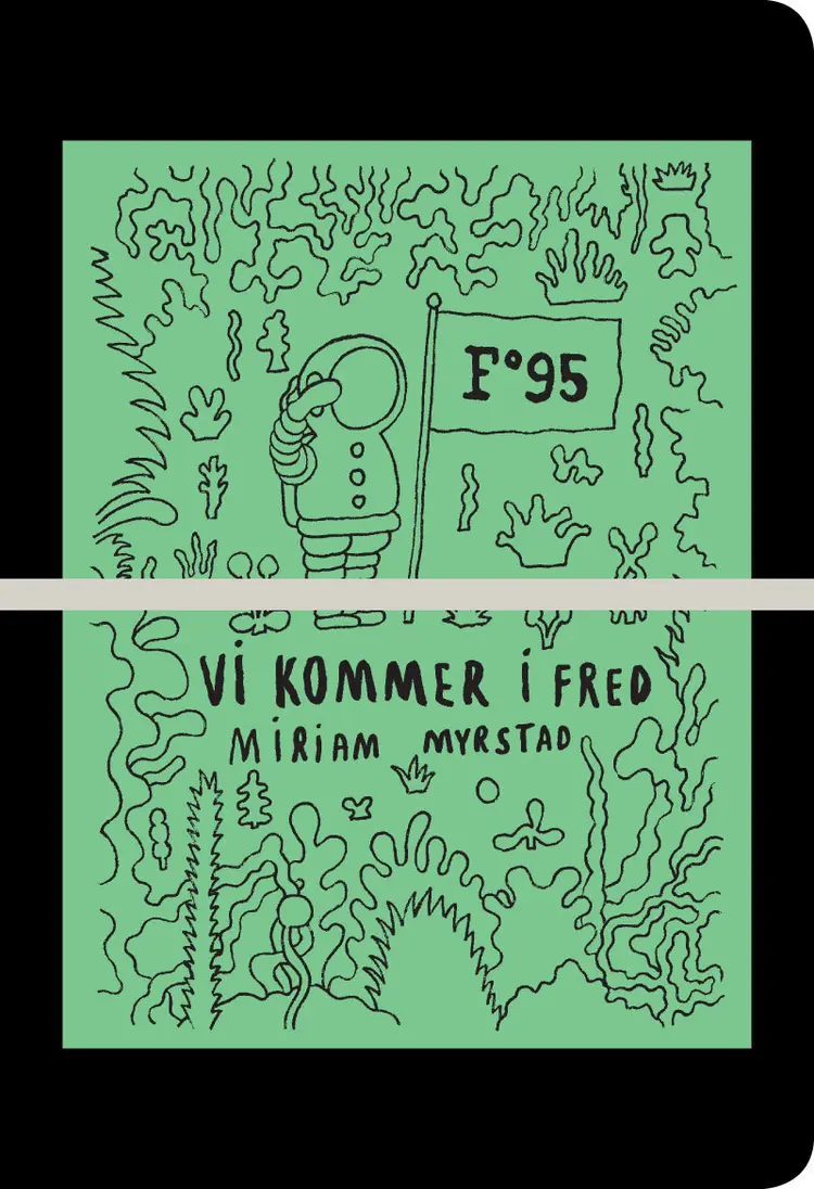Omslag Vi kommer i fred av Miriam Myrstad (Heftet)