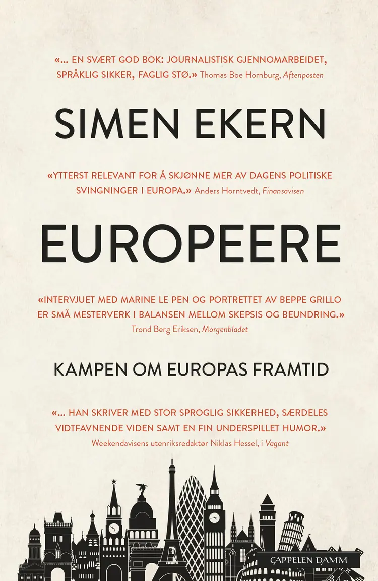 Omslag Europeere av Simen Ekern (Heftet)