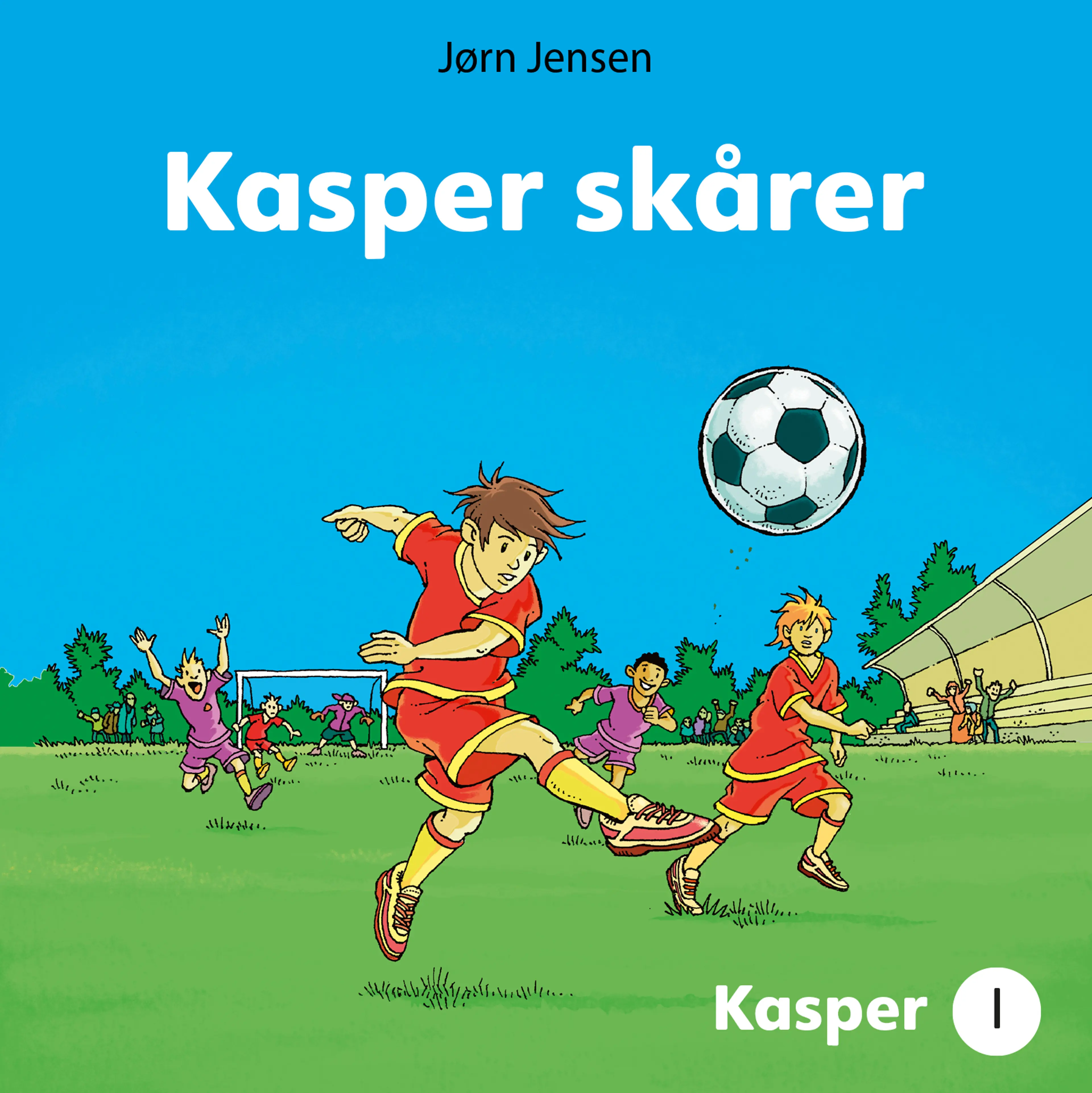 Omslag Kasper skårer av Jørn Jensen (Lydbok)