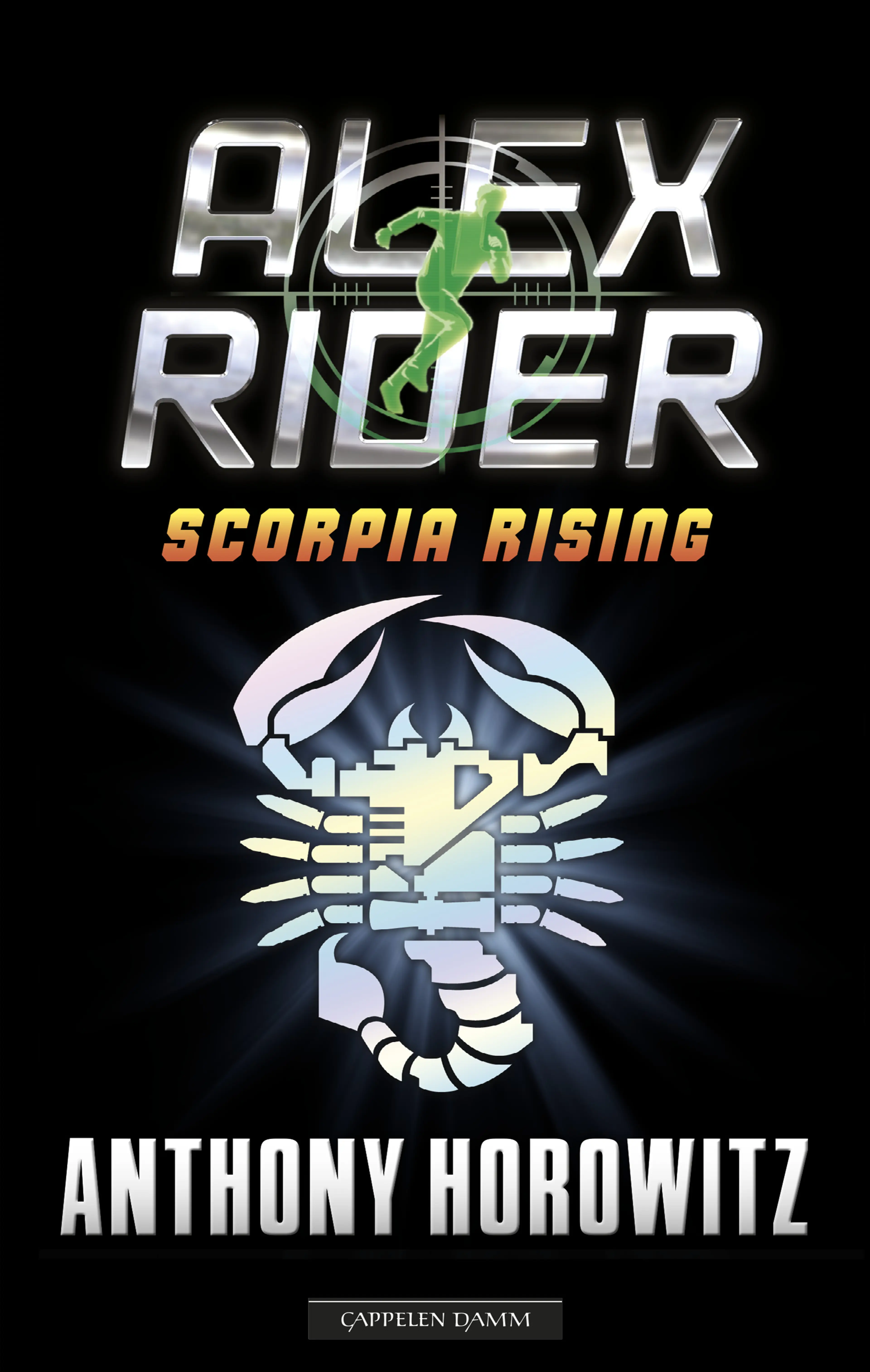 Omslag Scorpia Rising av Anthony Horowitz (Innbundet)