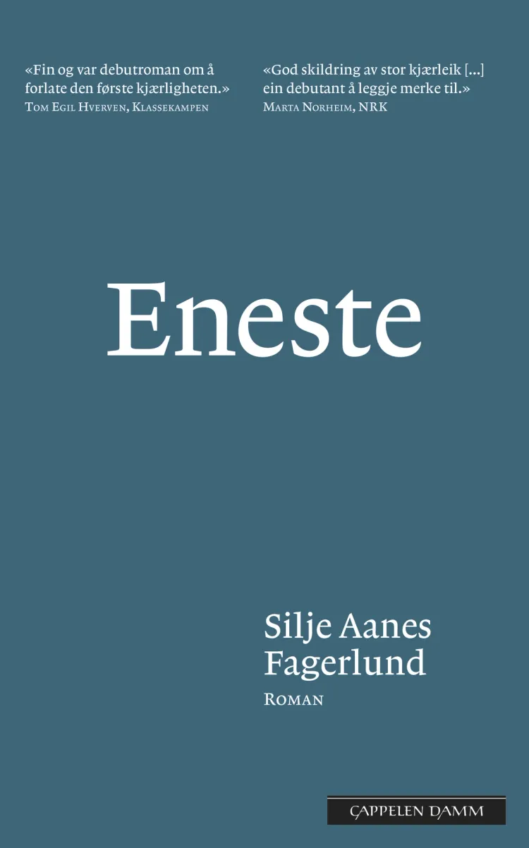 Omslag Eneste av Silje Aanes Fagerlund (Heftet)