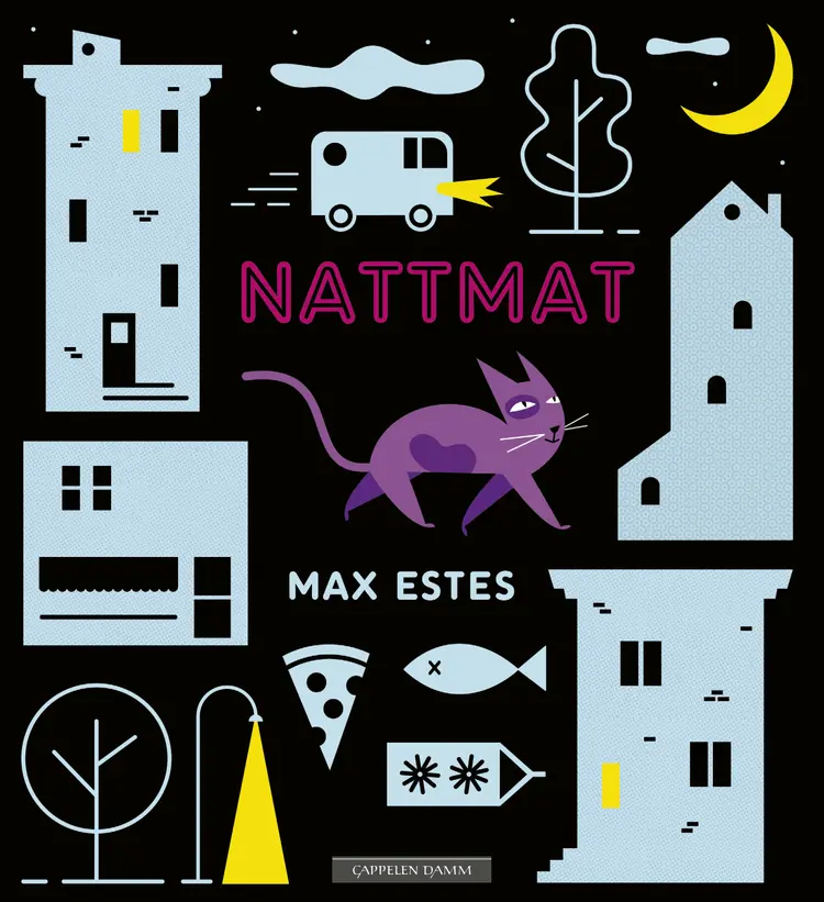 Omslag Nattmat av Max Estes (Innbundet)