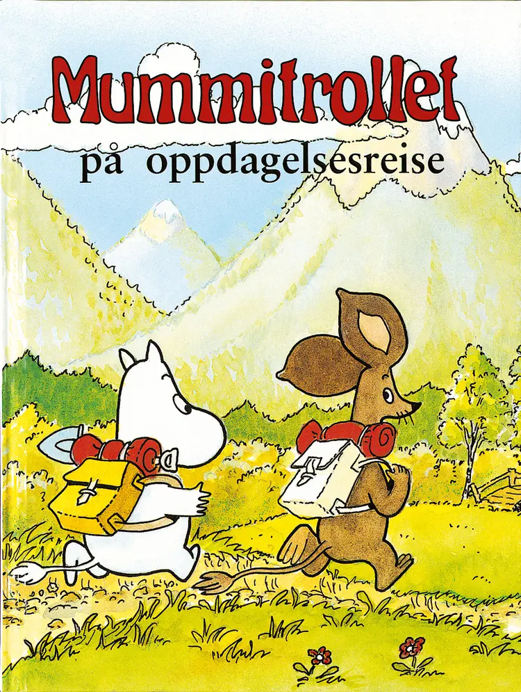 Omslag Mummitrollet på oppdagelsesreise av Tove Jansson og Harald Sonesson (Innbundet)