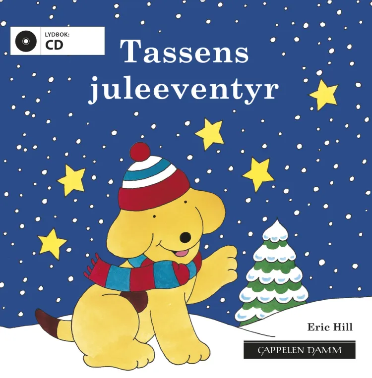 Omslag Tassens juleeventyr av Eric Hill (CD)