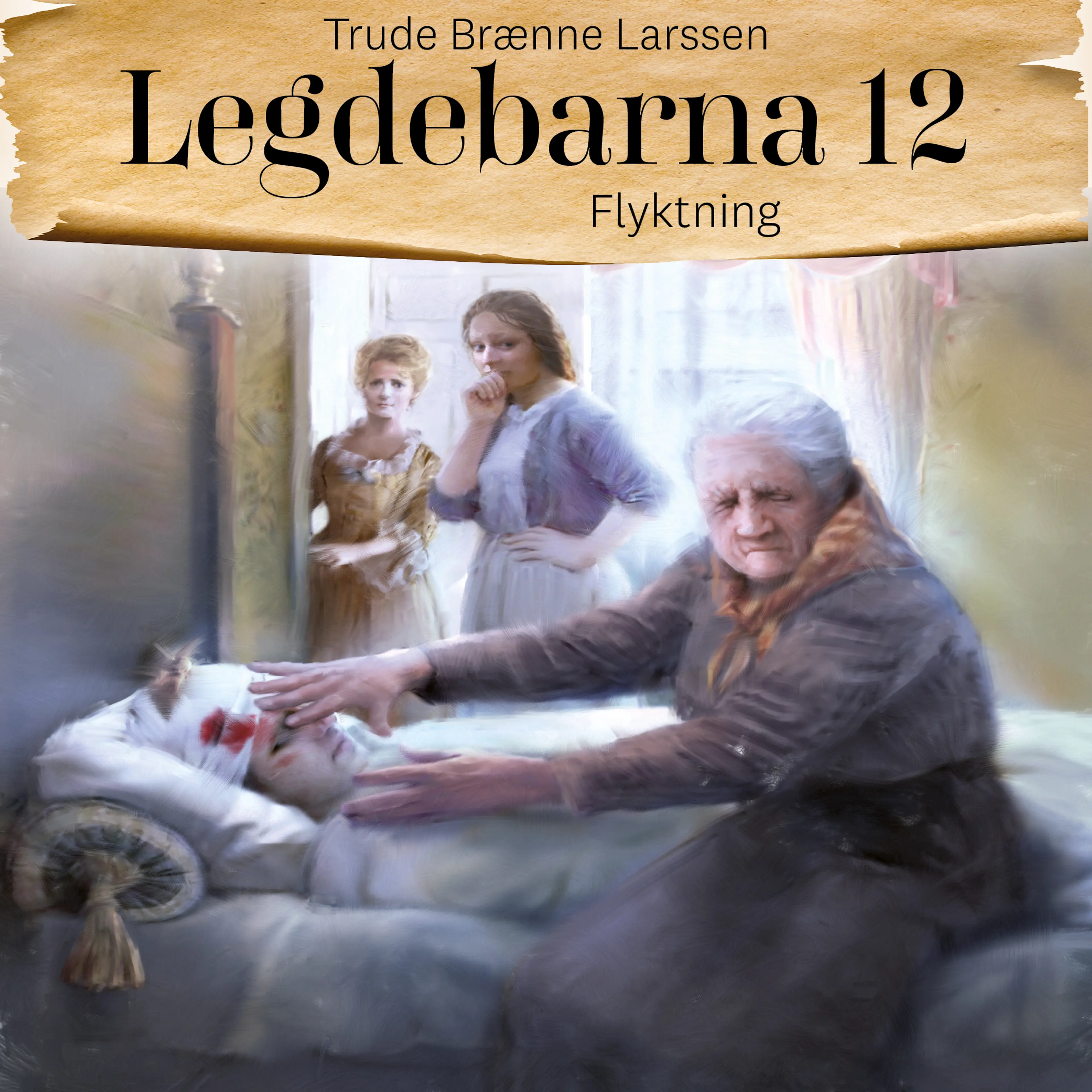 Omslag Flyktning av Trude Brænne Larssen (Lydbok)