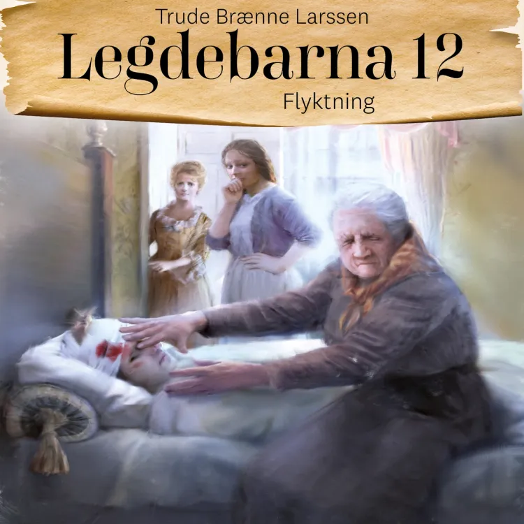 Omslag Flyktning av Trude Brænne Larssen (Lydbok)