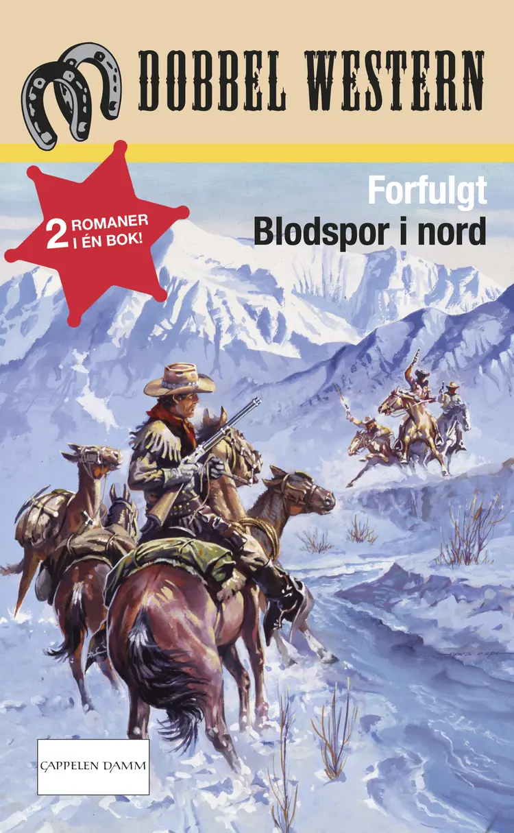 Omslag Forfulgt/Blodspor i nord av Jackson  Cole/T. Lund (Heftet)