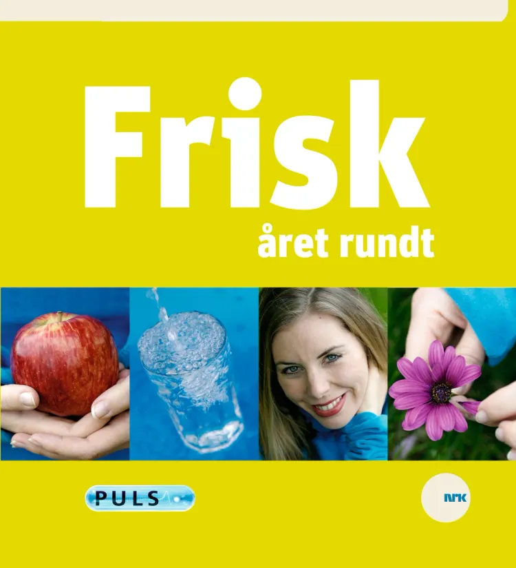 Omslag Frisk året rundt av Puls-redaksjonen, NRK (Innbundet)