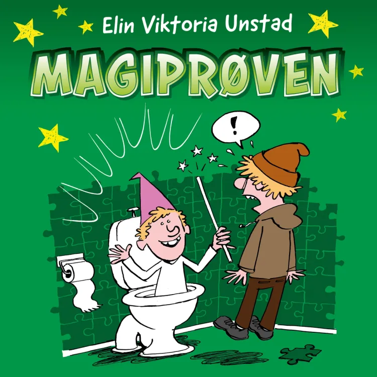 Omslag Magiprøven av Elin Viktoria Unstad (Lydbok)