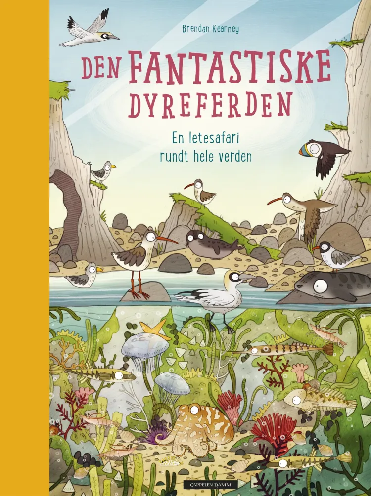 Omslag Den fantastiske dyreferden av Anna Claybourne (Innbundet)