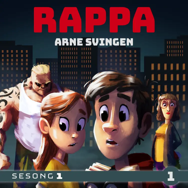 Omslag Rappa - Karnevalsklær i posten av Arne Svingen (Lydbok)