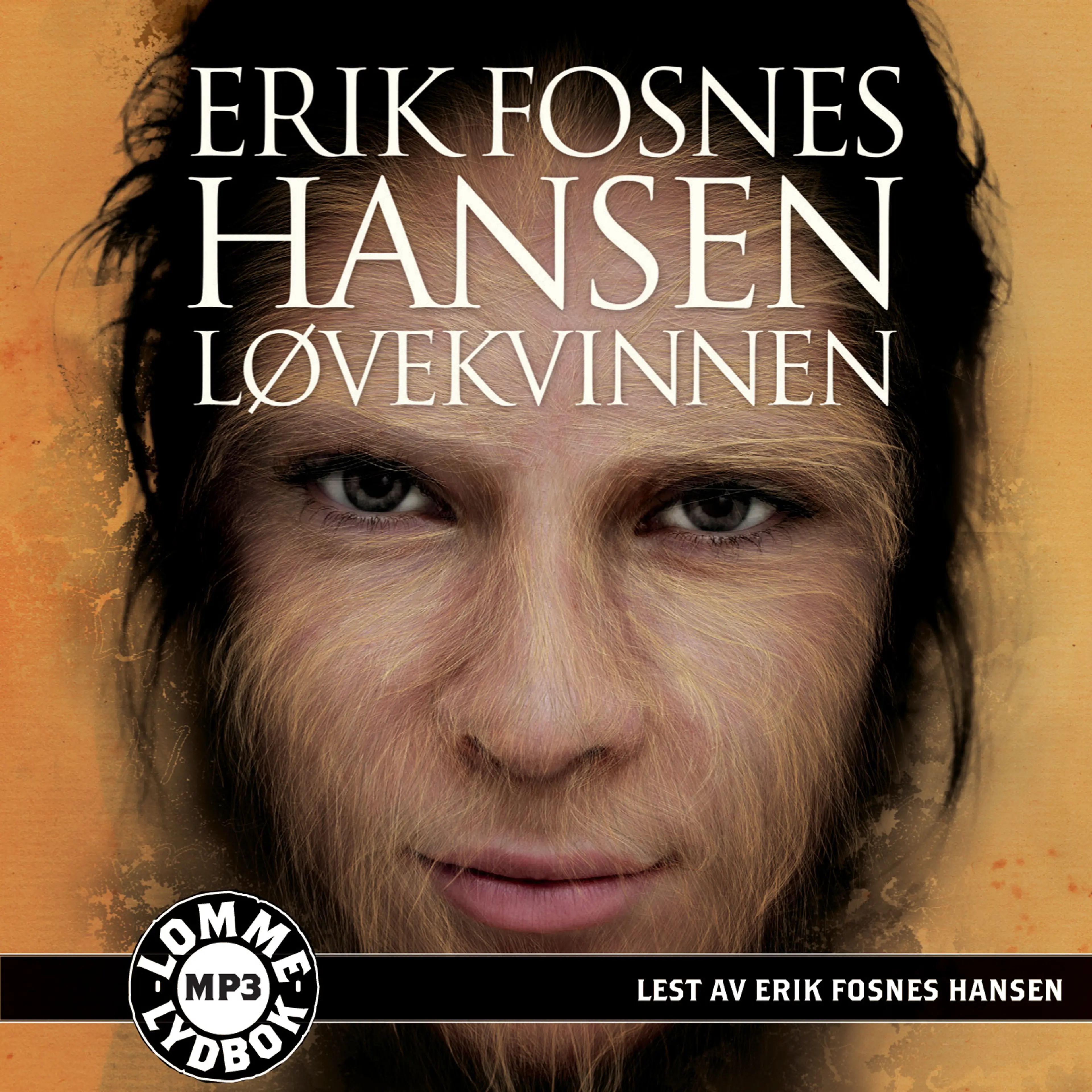 Omslag Løvekvinnen av Erik Fosnes Hansen (CD)