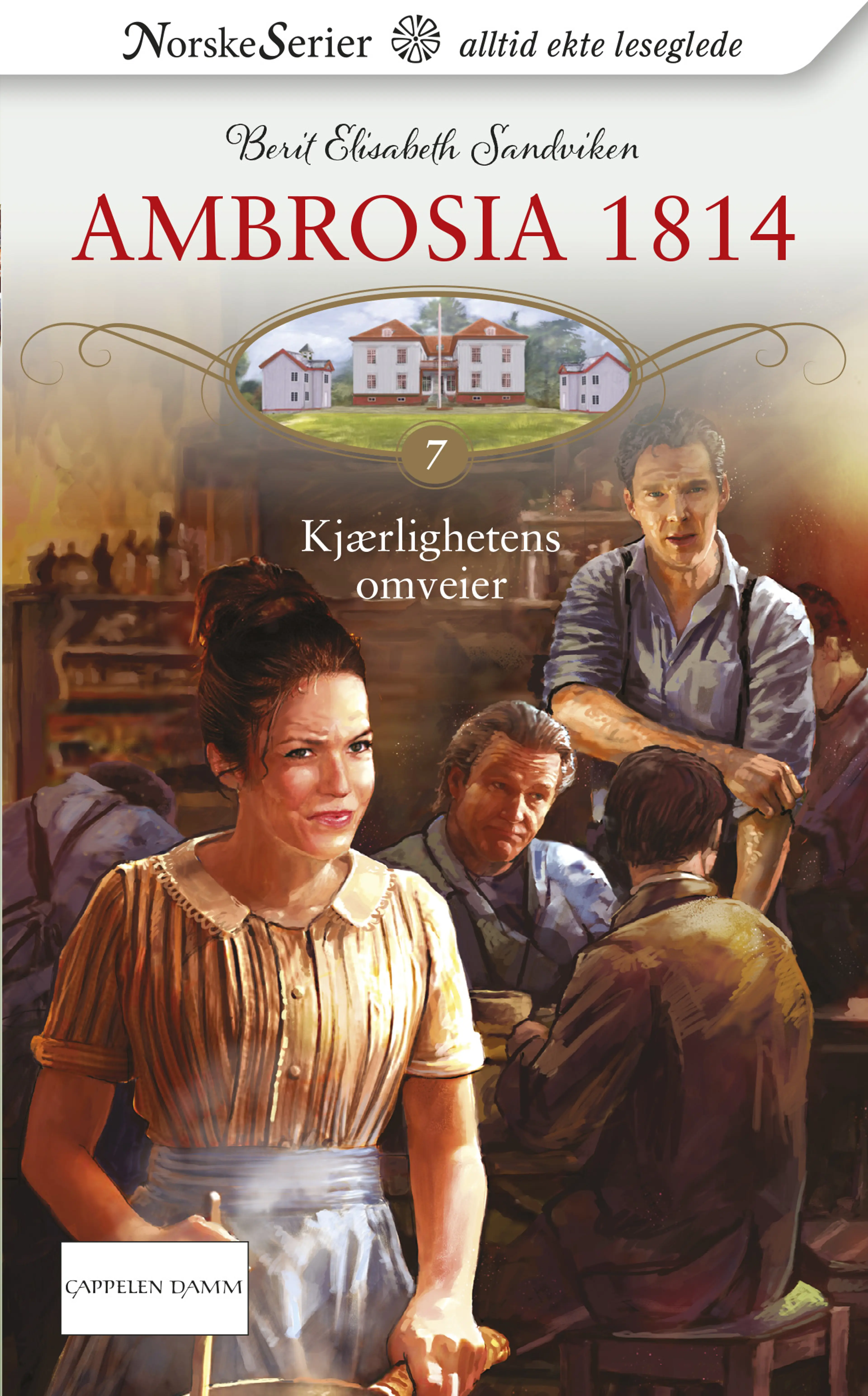 Omslag Kjærlighetens omveier av Berit Elisabeth Sandviken (Ebok)