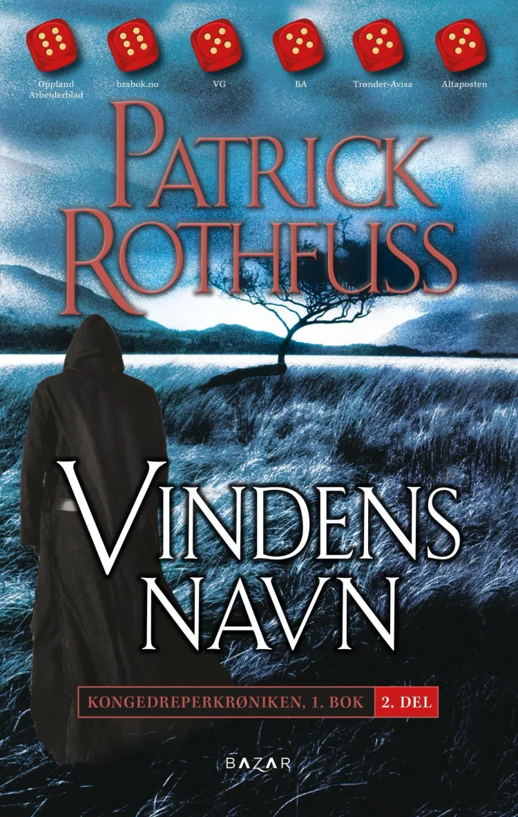 Omslag Vindens navn - Del 2 av Patrick Rothfuss (Heftet)