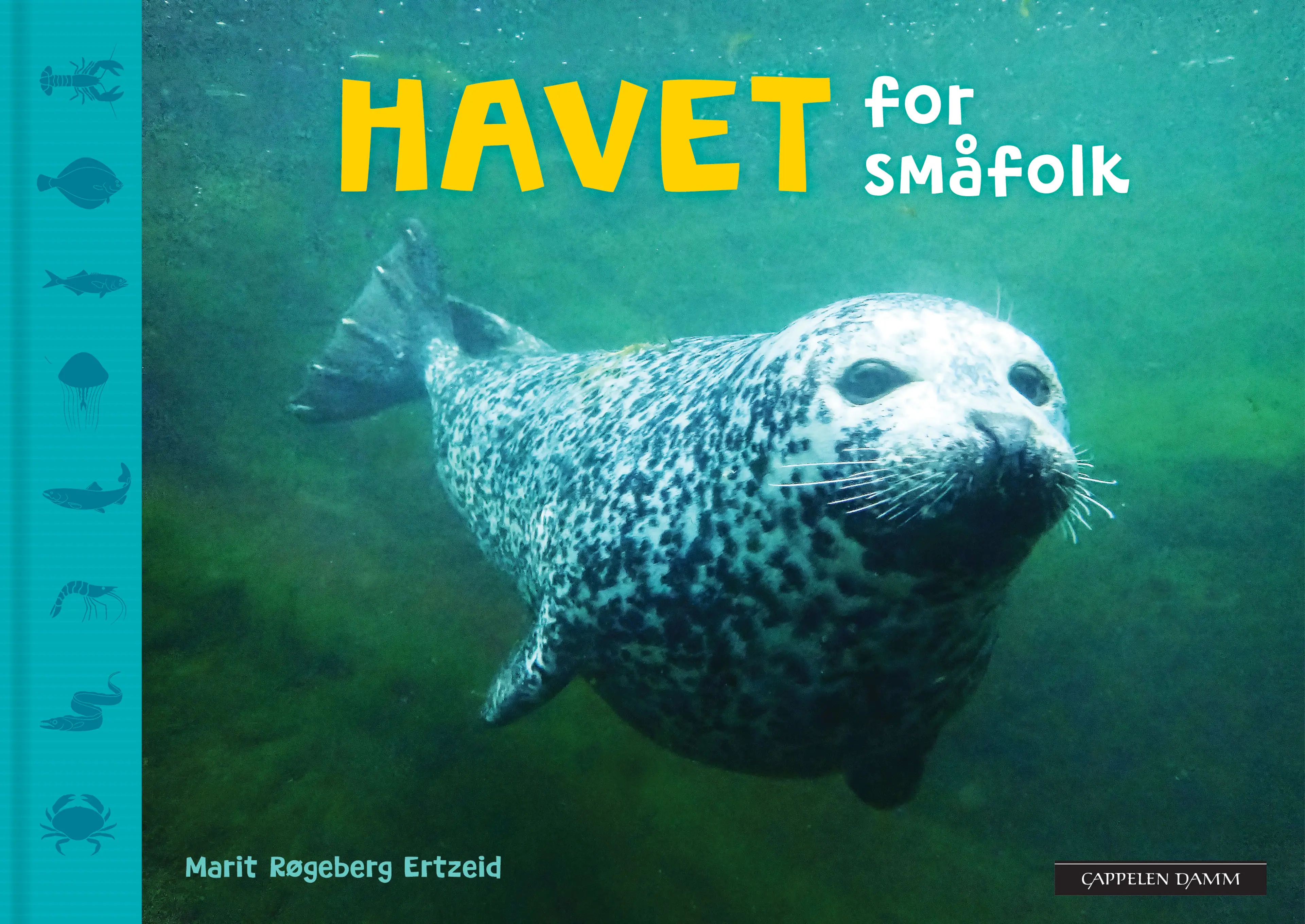 Omslag Havet for småfolk av Marit Røgeberg Ertzeid (Innbundet)