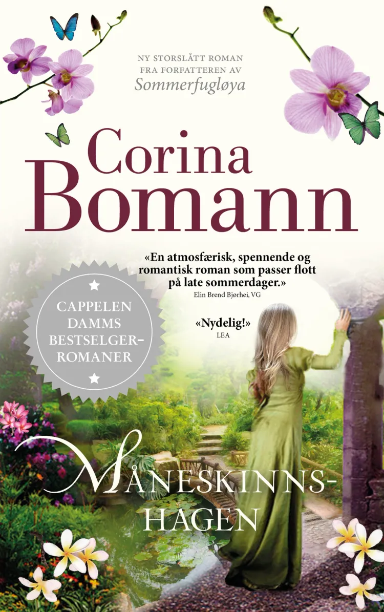 Omslag Måneskinnshagen av Corina Bomann (Heftet)