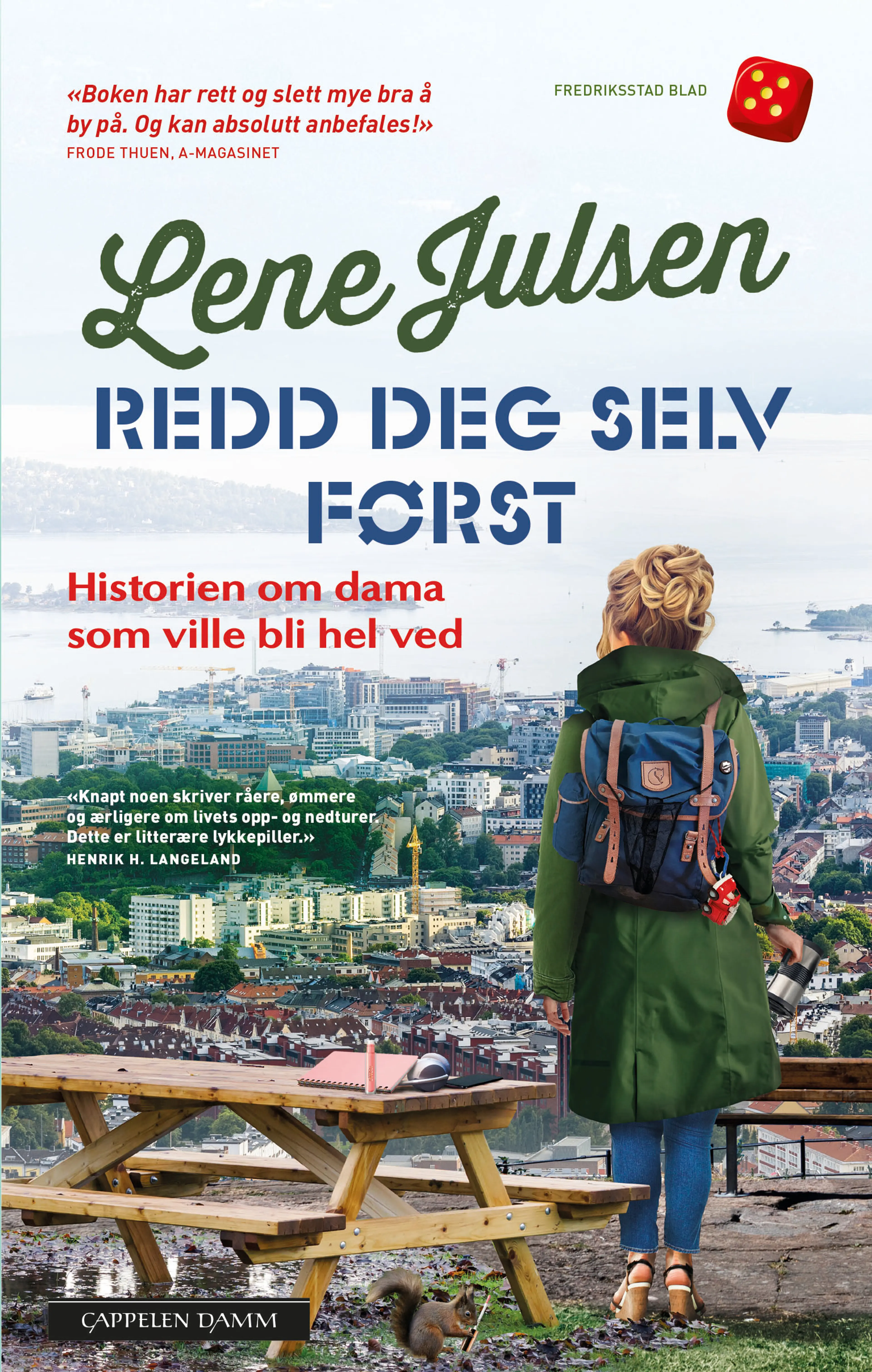 Omslag Redd deg selv først av Lene Julsen (Innbundet)