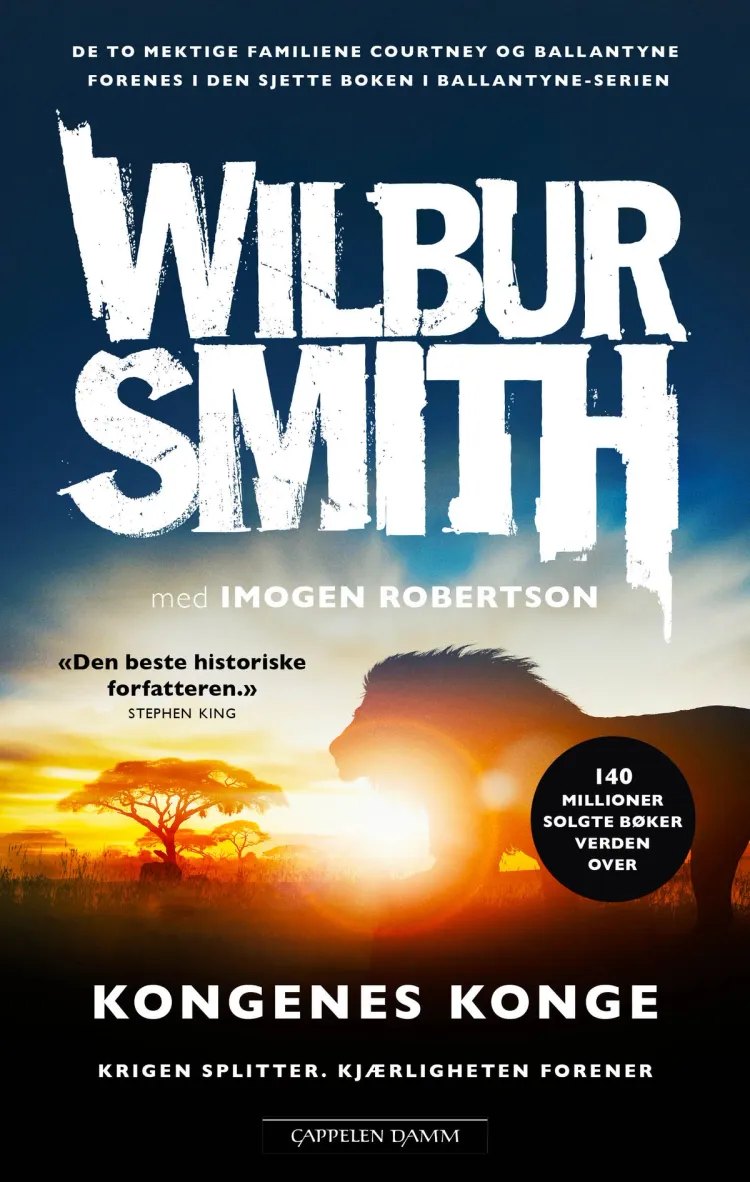 Omslag Kongenes konge av Wilbur Smith (Heftet)