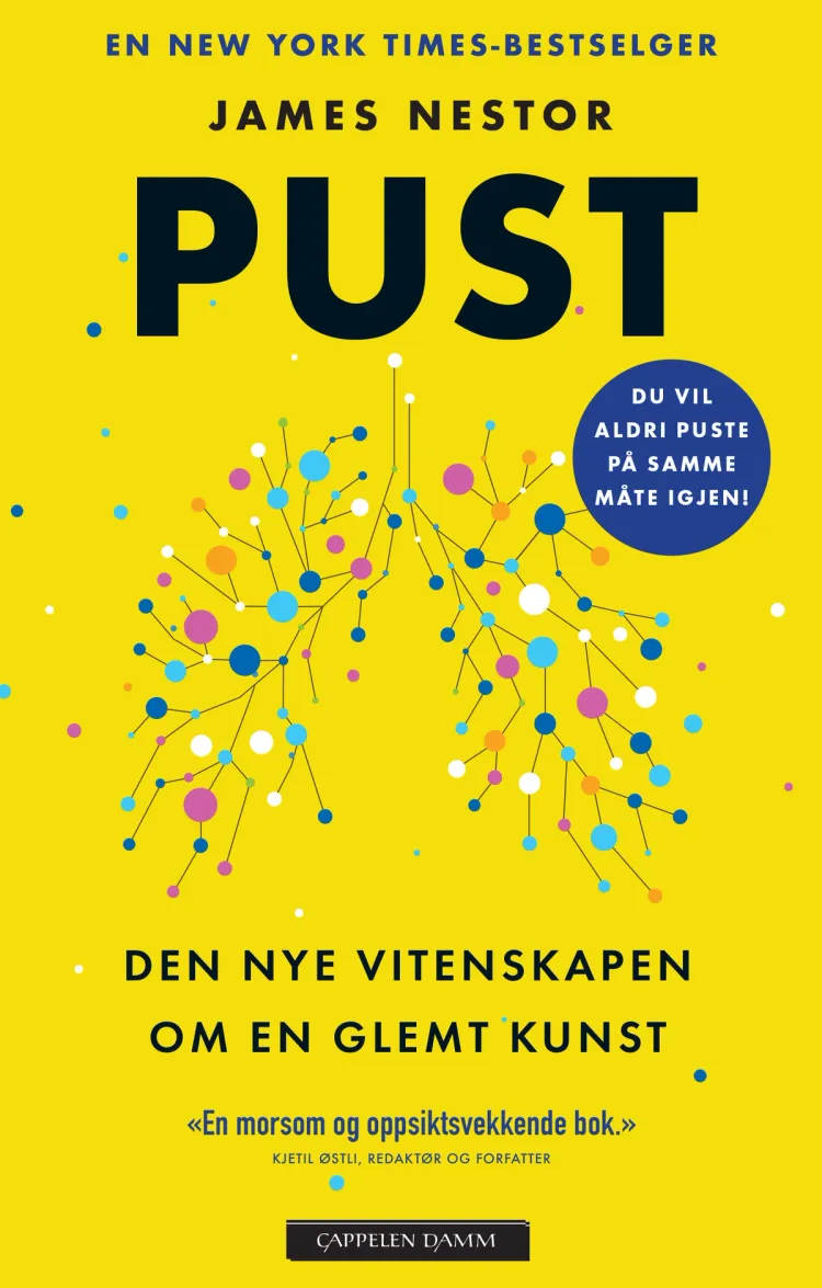 Omslag Pust av James Nestor (Innbundet)