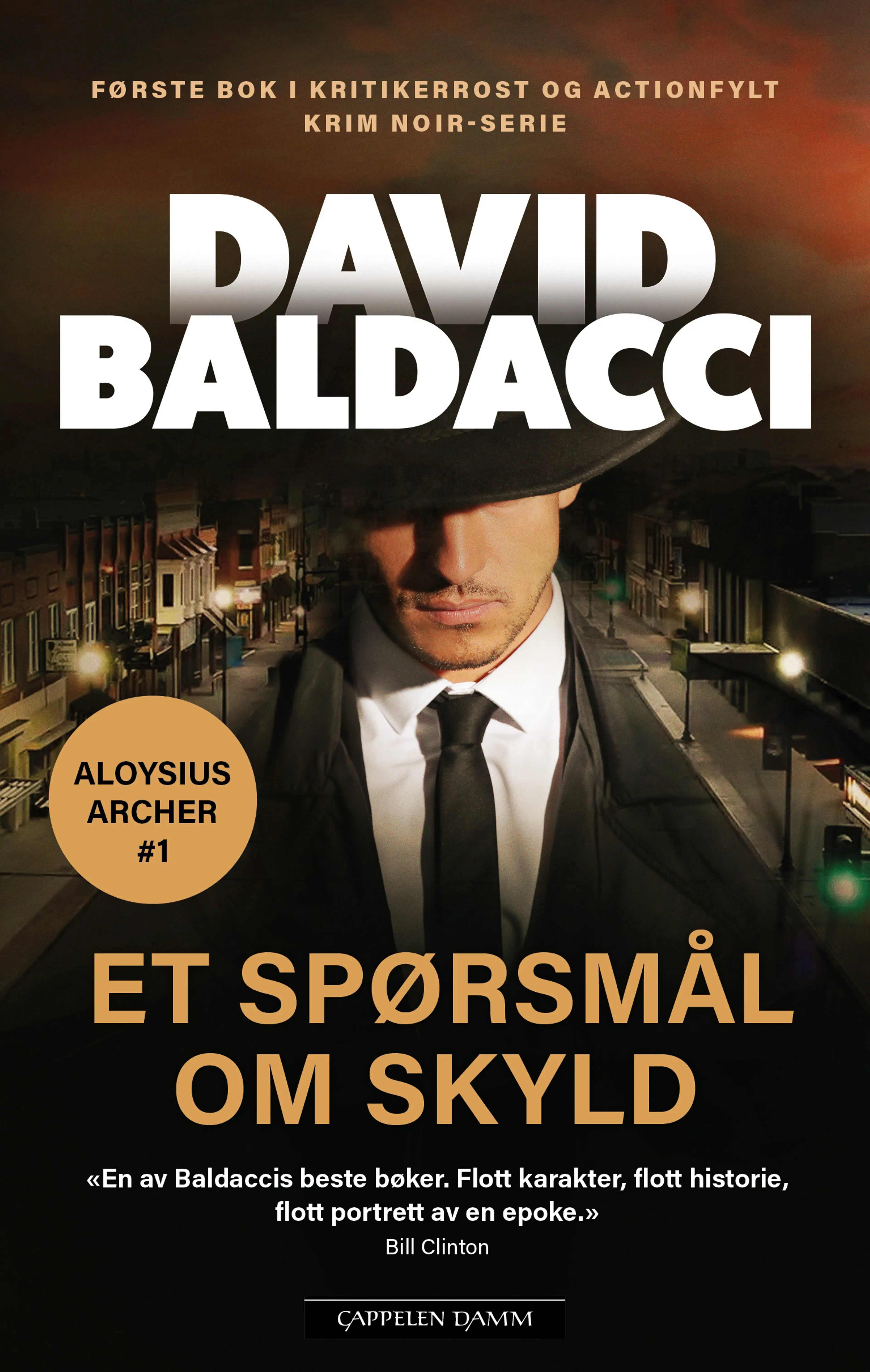 Omslag Et spørsmål om skyld av David Baldacci (Heftet)
