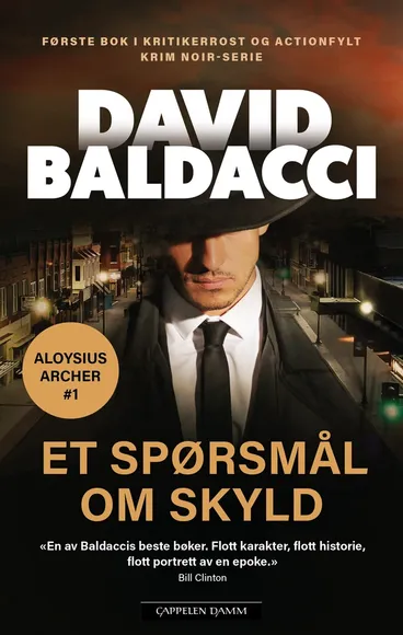 Omslag Et spørsmål om skyld av David Baldacci (Innbundet)