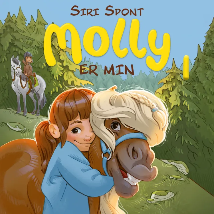 Omslag Molly er min av Siri Spont (Lydbok)