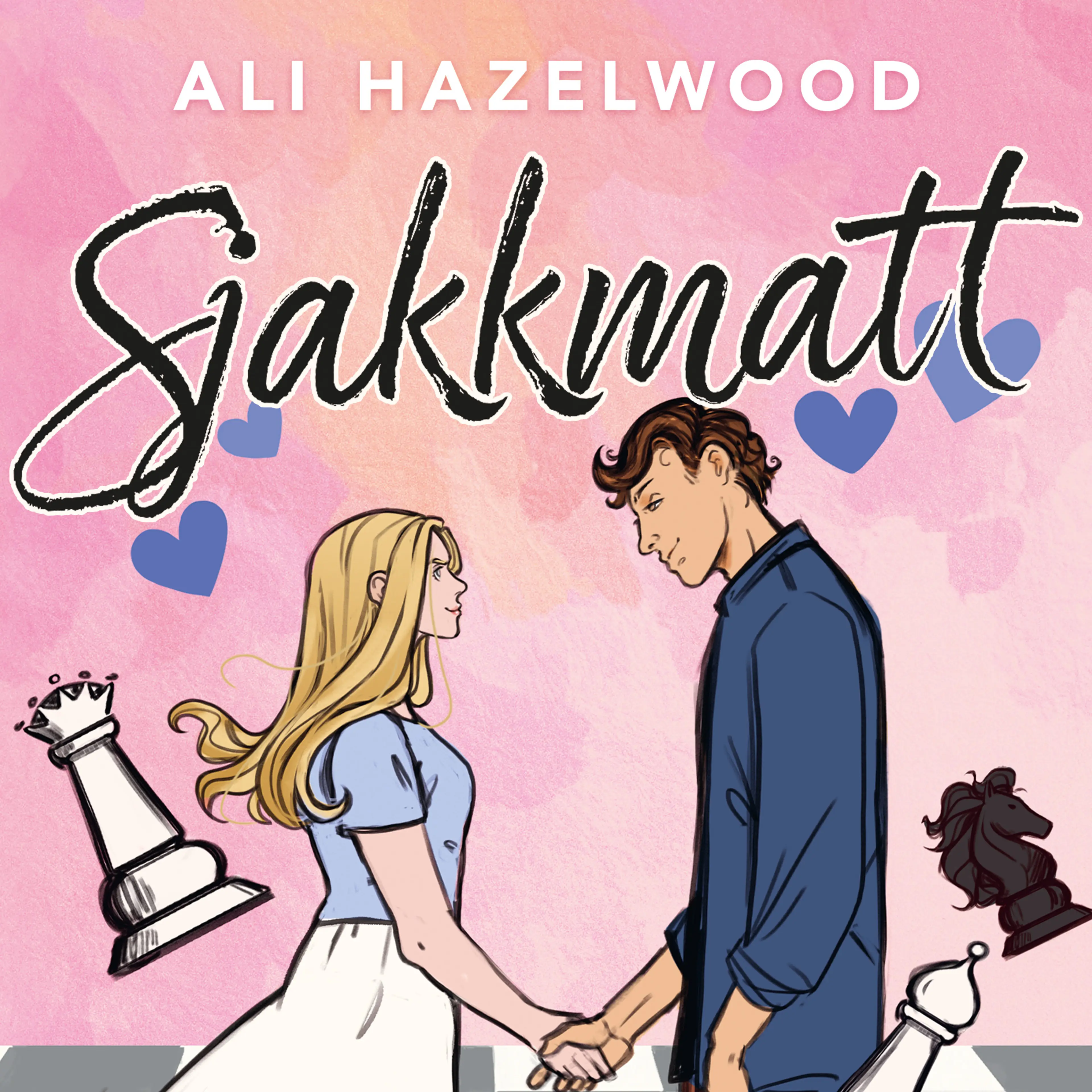 Omslag Sjakkmatt av Ali Hazelwood (Lydbok)