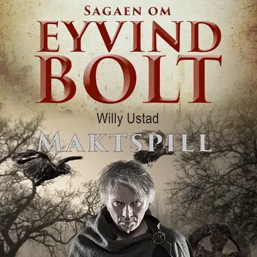 Omslag Maktspill av Willy Ustad (Lydbok)